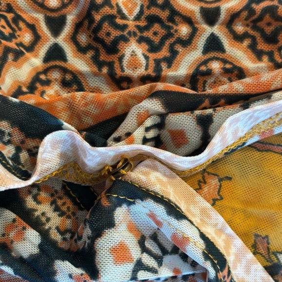 Free People Floral Yellow Sleeveless Top - Picture 6 of 6